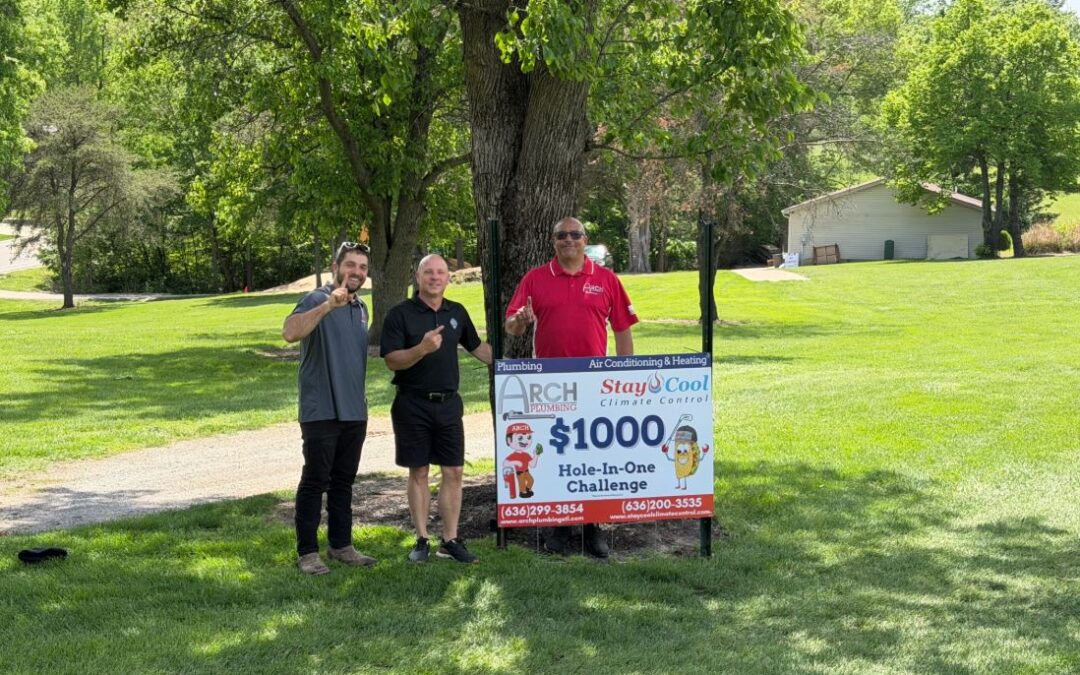 Arch Plumbing Supports Veterans at Local Golf Event