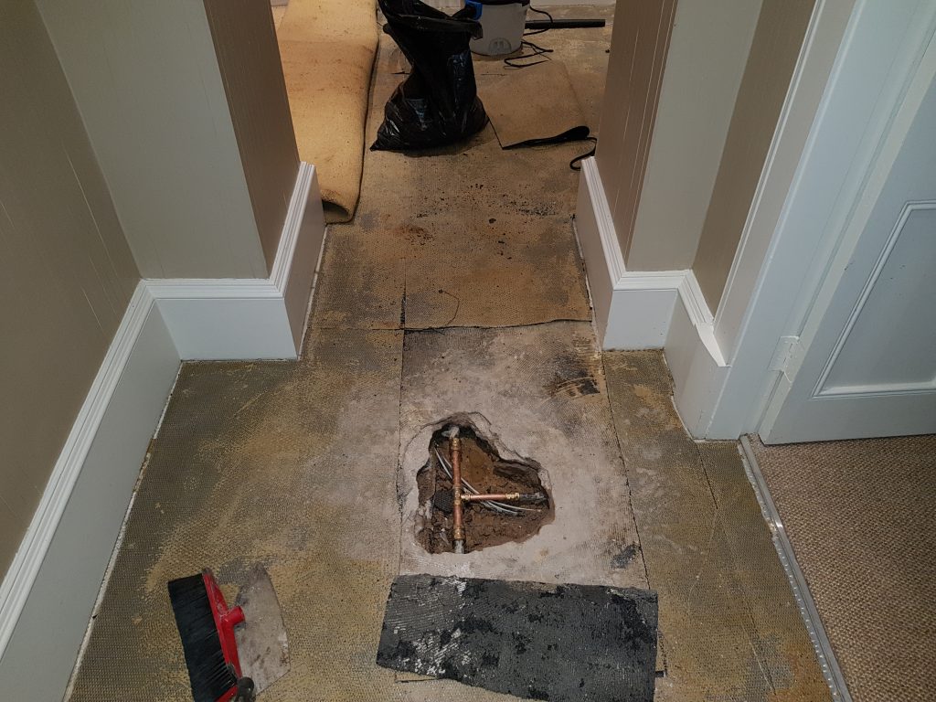 Slab Leak Signs in St. Charles County MO