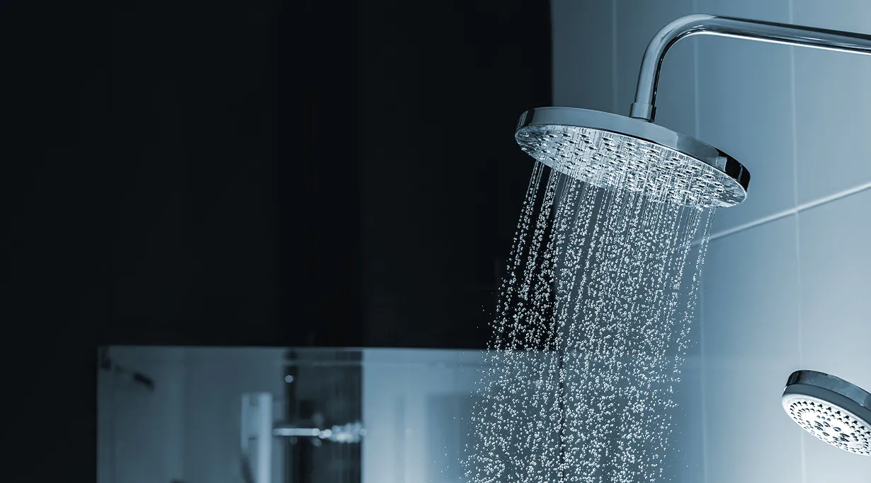 io shower losing water pressure