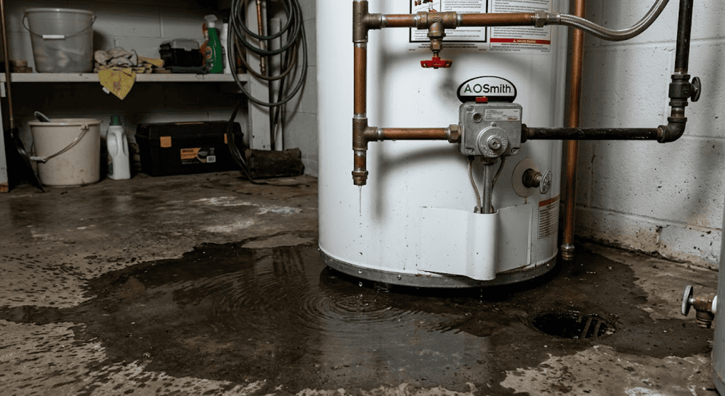 water heater leaking from the bottom